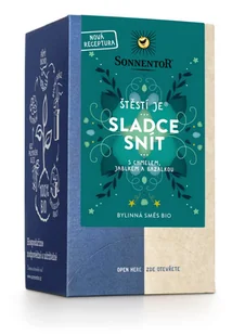 Sonnentor - Szczęście to słodki sen, herbata w torebkach, ekologiczna, 18 szt. - Herbata - miniaturka - grafika 1