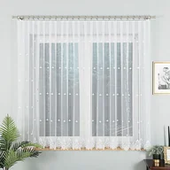 Firany - Firanka haftowana z wzorem po - miniaturka - grafika 1