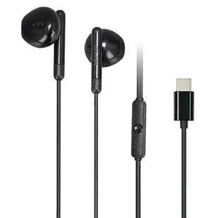 AWEI PC-6T USB-C czarny/black - Słuchawki - miniaturka - grafika 1