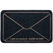 Wycieraczki - Wycieraczka At Home 40 x 60 cm koperta antracytowy - miniaturka - grafika 1