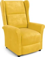 Fotele - Halmar Fotel Agustin 2 Velvet rozkładany - 3 kolory - miniaturka - grafika 1