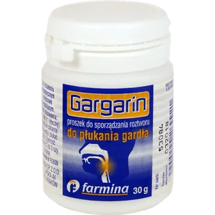 Farmina Gargarin 30 g - Przeziębienie i grypa - miniaturka - grafika 2