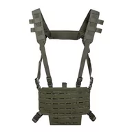 Odzież taktyczna i umundurowanie - Mil-Tec - Lekka kamizelka Chest Rig - Zielony OD - 13530401 - miniaturka - grafika 1