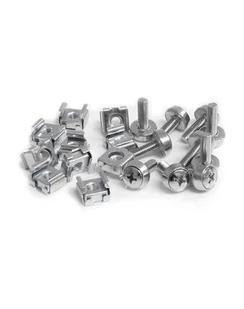 StarTech.com M5 CAGE NUTS & SCREWS IN - Akcesoria do szaf serwerowych - miniaturka - grafika 1