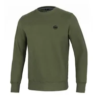 Odzież taktyczna i umundurowanie - Bluza Pit Bull New Brushed Fleece Group Small Logo '24 - Ciemnooliwkowa XXL - miniaturka - grafika 1