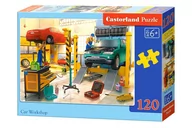 Puzzle - Castorland Puzzle 120 Car Workshop CASTOR - - miniaturka - grafika 1