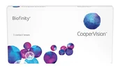 Soczewki kontaktowe - CooperVision Biofinity 3 szt. - miniaturka - grafika 1