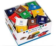 Gumy do żucia, lizaki, dropsy - Ritter Sport, mini czekoladki mix smaków, 84 sztuki - miniaturka - grafika 1