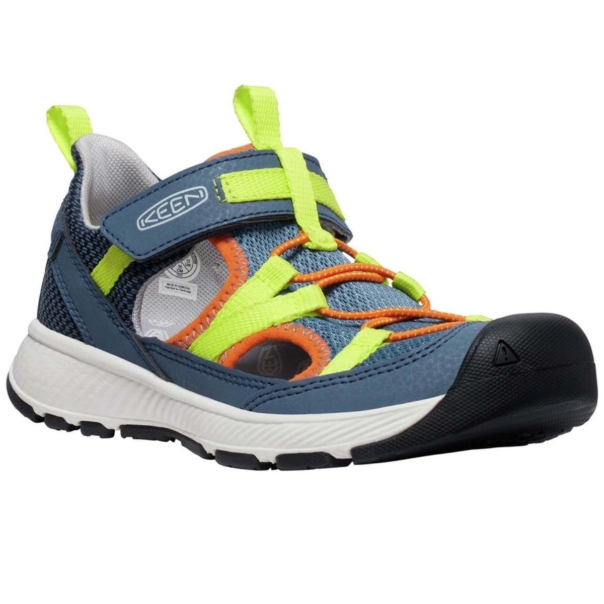 Buty dziecięce Keen Motozoa sandały zabudowane oddychające niebieskie-32,5