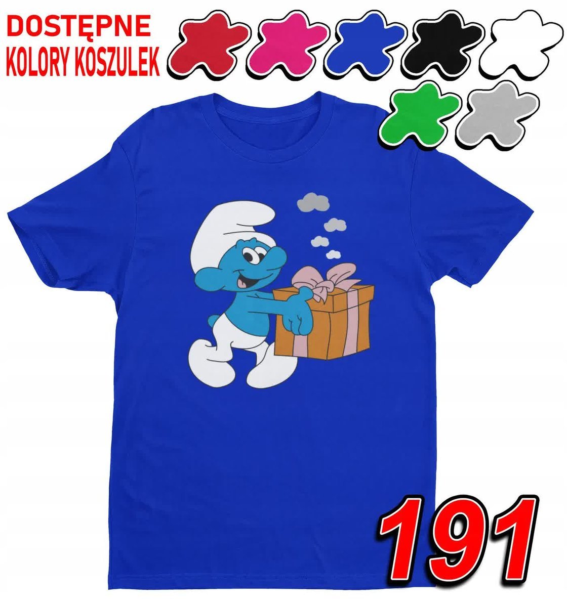 Dziecięca Koszulka T-Shirt Z Nadrukiem Prezent Bomba Zgrywus -M 134-140