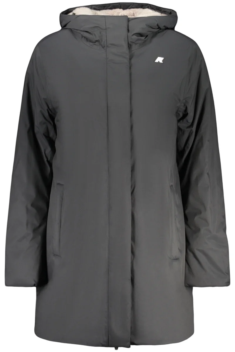 Czarna kurtka damska K-WAY K8144CWSOPHIETWILLSOFTBEAVER - L, on_order