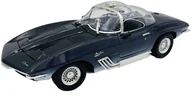 Samochody i pojazdy dla dzieci - Chevy CORVETTE 1961 Mako Shark concept 1:18 model Motormax 73102 - miniaturka - grafika 1