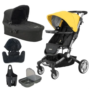 Larktale Coast Wózek i Gondola 2w1 Yellow - Wózki dziecięce - miniaturka - grafika 1