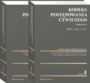 Kodeks postępowania cywilnego Komentarz - Prawo - miniaturka - grafika 1