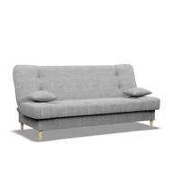 Sofy i kanapy - Wersalka do spania, nowoczesna, AURA, 200x93x96 cm, jasny szary - miniaturka - grafika 1
