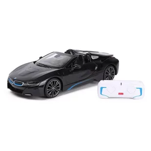 Rastar Auto R/C BMW i8 Roadster 1:14 Czarny 4675 - Zabawki zdalnie sterowane - miniaturka - grafika 1