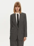 Marynarki i żakiety damskie - Simona Corsellini Marynarka A24CPGI008 Szary Regular Fit - miniaturka - grafika 1