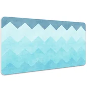 Podkładki na biurko - Ochronna podkładka na biurko Wzór zygzak 100x50 cm, Dywanomat - miniaturka - grafika 1