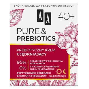 Oceanic Pure&Prebiotics 40+ 50ml prebiotyczny krem ujędrniający - Kremy do twarzy - miniaturka - grafika 1