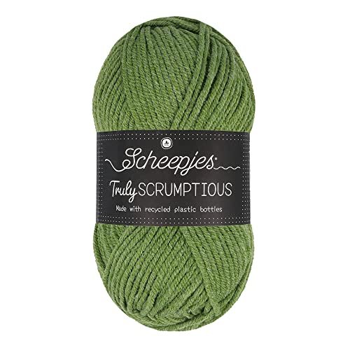 Scheepjes - Scheepjes Truly Scrumptious 336 Zielony Herbata Błyskawica Przędza - 1x100g