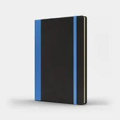 Notesy i bloczki - Like U Notatnik A5 Pro M+ kropki czarny/niebieski - Like U - miniaturka - grafika 1