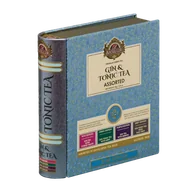 Herbata - Zestaw herbat GIN & TONIC TEA BLUE EDITION saszetki w puszce - 32 szt. - miniaturka - grafika 1