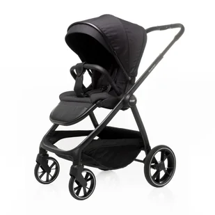 4Baby Foster Black Wózek Spacerowy • duże amortyzowane koła • siedzisko przodem/tyłem • lekki 0-22KG - Wózki dziecięce - miniaturka - grafika 1