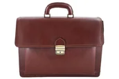 Teczki i aktówki - Barberini's, Aktówka męska, brązowa - miniaturka - grafika 1