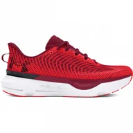 Buty sportowe męskie - Męskie buty do biegania Under Armour UA Infinite Pro - czerwone - miniaturka - grafika 1