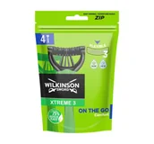 Maszynki do golenia i wkłady - WILKINSON SWORD XTREME3 ON THE GO COMFORT JEDNORAZOWA MASZYNKA DO GOLENIA DLA MĘŻCZYZN 4 SZTUKI - miniaturka - grafika 1