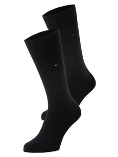 Tommy Hilfiger Skarpety w 2-paku Mężczyźni Bawełna niebieski wypukły wzór tkaniny, 39-42 - Skarpetki męskie - miniaturka - grafika 1