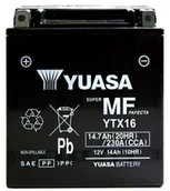 Akumulatory samochodowe - YUASA BATTERY SALES (UK) LTD Akumulator YUASA BATTERY SALES (UK) LTD YTX16-BS - miniaturka - grafika 1