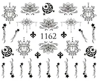 Ozdoby do paznokci - Naklejki wodne na paznokcie - nr 1162 - miniaturka - grafika 1