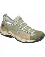 Półbuty damskie - PÓŁBUTY RIEKER - 940142-07 GREEN - Rieker - miniaturka - grafika 1