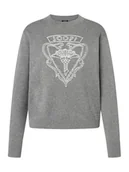 Swetry damskie - JOOP! Sweter 58 254KN58Karol 30048477 Szary Regular Fit - miniaturka - grafika 1