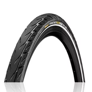 Continental 0101343 opona Conti Contact Plus City drutu 28 '28 X 1.75 47 622 SW/SW Reflex (1 sztuki) TYC01343 - Opony rowerowe - miniaturka - grafika 1