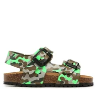 Buty dla chłopców - Sandały Garvalin 232667 M Zielony - miniaturka - grafika 1
