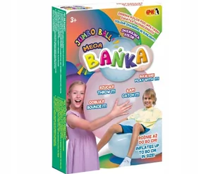 Epee EP60267 Mega Bańka kolorowa pomarańczowa - Zabawki i gry sportowe - miniaturka - grafika 1