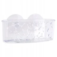 Półki łazienkowe - Półka łazienkowa pod prysznic organizer przyssawki - miniaturka - grafika 1