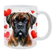 Kubki - Kubek z psem - Bokser - Kolekcja Love - miniaturka - grafika 1