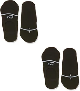 Nike męskie U Snkr Sox Esntl No Show skarpety 2p czarny/biały Size 4-5.5 - Skarpetki damskie - miniaturka - grafika 1