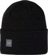 Czapki damskie - Buff Buff Crossknit Beanie 13289199910 Czarne One size - miniaturka - grafika 1
