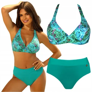 Strój kąpielowy dwuczęściowy wysoki stan SELF 115 BR10 Bora Bora 38D/M 70D - Stroje kąpielowe - miniaturka - grafika 1