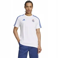 Koszulki męskie - L Koszulka adidas Real Madryt Tee IT3814 L biały - miniaturka - grafika 1