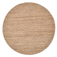 Dywany - Dywan Nowoczesny Pure Uni Brown 190R Round - miniaturka - grafika 1