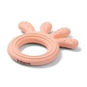 Gryzaki dla dzieci - Gryzak BABYONO Octopus 826/01 Różowy - miniaturka - grafika 1