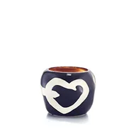 Świece - Onno CAPE BLACK świeca zapachowa, szkło, czarna, 19 cm - miniaturka - grafika 1