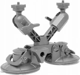 Delkin Devices Fat Gecko X Mount – Uchwyt z podwójną przyssawką - Kamery cyfrowe - akcesoria - miniaturka - grafika 1