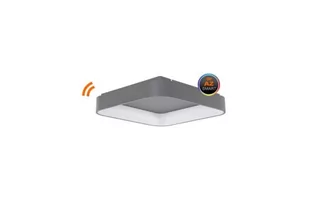 Azzardo plafon LED Solvent S Smart 60 42W 3280lm 3000-6000K szary AZ4007 AZ4007 - Systemy inteligentnych domów - miniaturka - grafika 1
