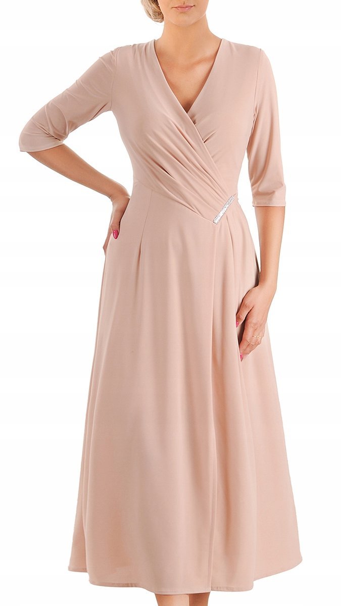 Sukienka Loren 52 letnia damska na wesele elegancka na komunie wizytowa
